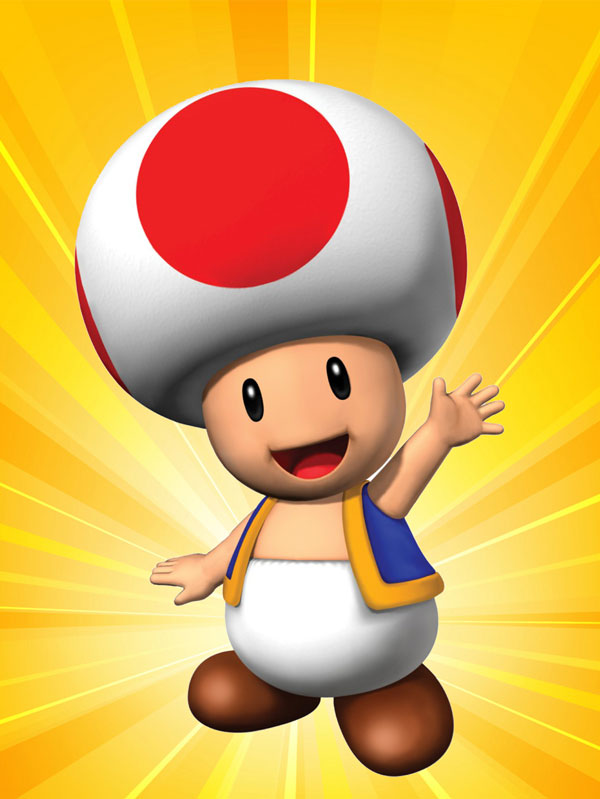 Tarjeta de Toad