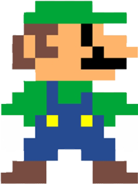 Luigi Pixelado